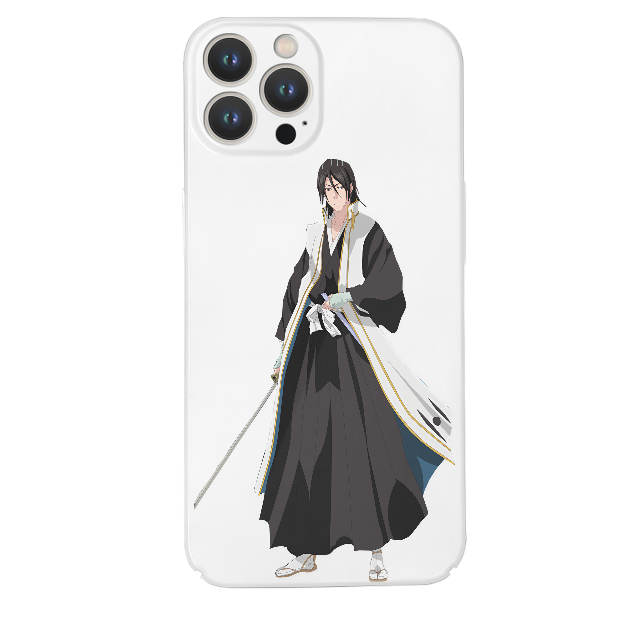（画像用） ブリーチ くちき びゃくや BLEACH Kuchiki Byakuya 【iPhone 14シリーズ対応】ハードケース